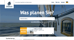 Desktop Screenshot of frisian-sailing.de